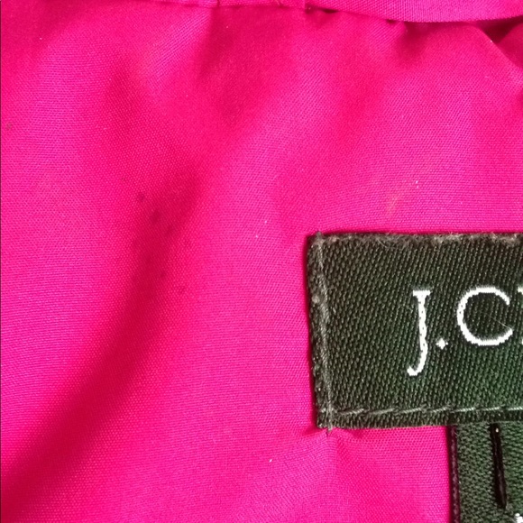 A pink J. Crew Factory puffer vest - Picture 3 of 4